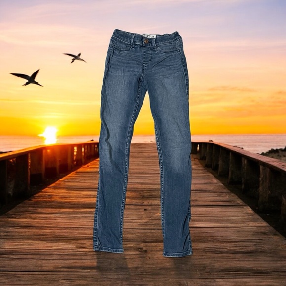 abercrombie kids size 11/12 slim jean jeggings - Picture 1 of 9